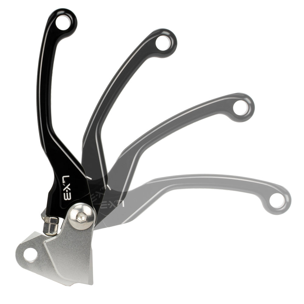 Axiom Black Yamaha YZ80 / Suzuki RM85-125-250 Flex Lever Set
