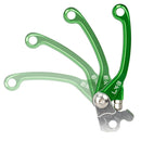 Axiom Green Kawasaki KX250-450F 21-23 Flex Lever Set-6