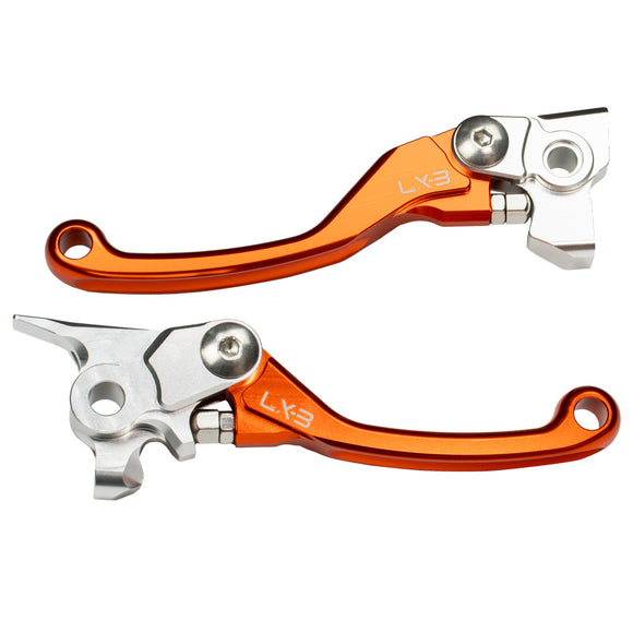 Axiom Orange KTM-Husqvarna 06-13 Flex Lever Set