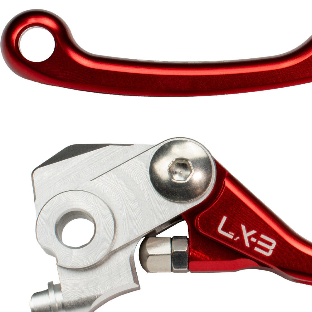 Axiom Red Honda CR-CRF Flex Lever Set