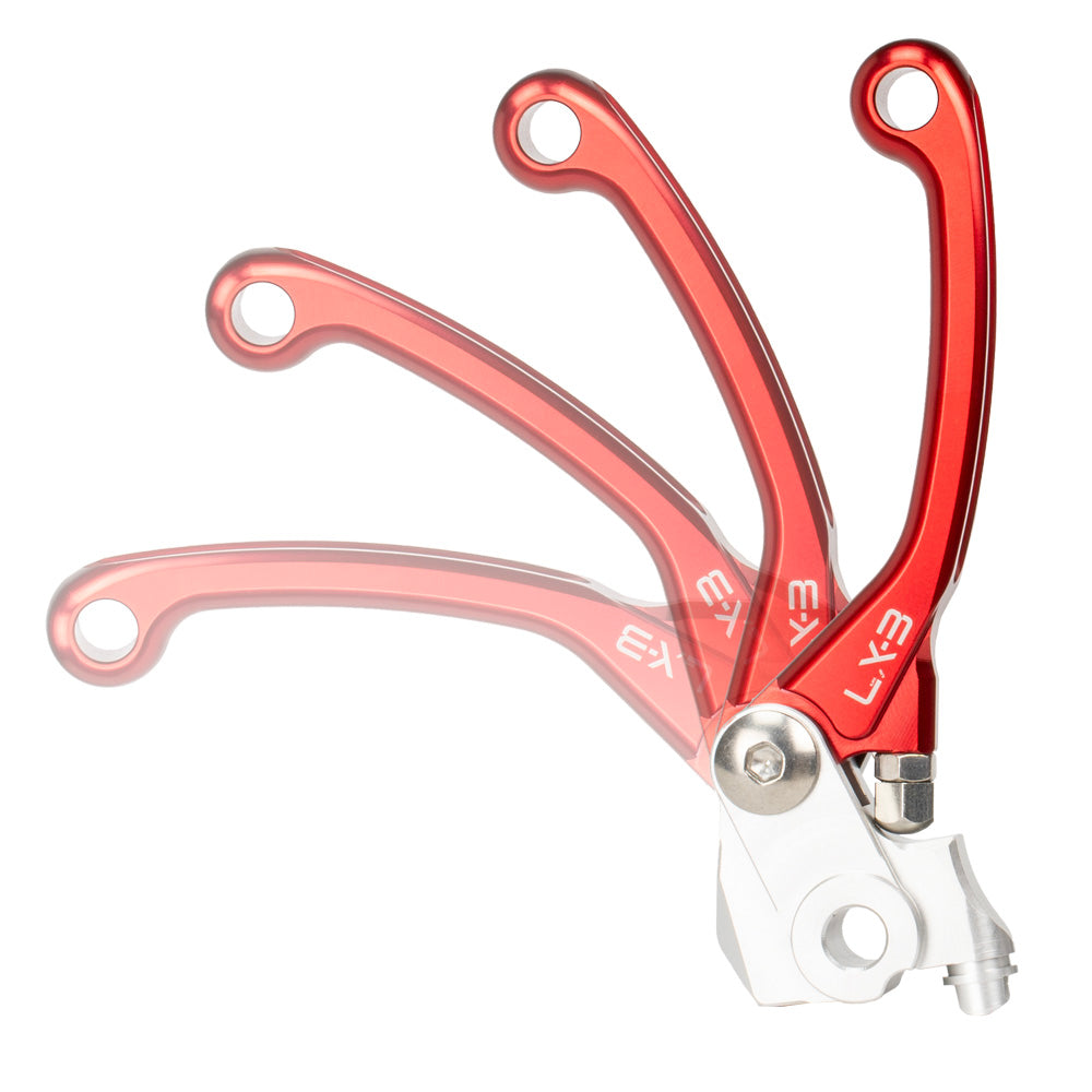 Axiom Red Honda CR-CRF Flex Lever Set