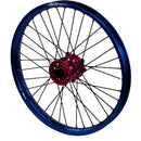 ENVY/DID STX Yamaha YZ250-450F 2014-2025 21/19x2.15 Blue / Hot Pink with Black Spokes Wheel Set-6