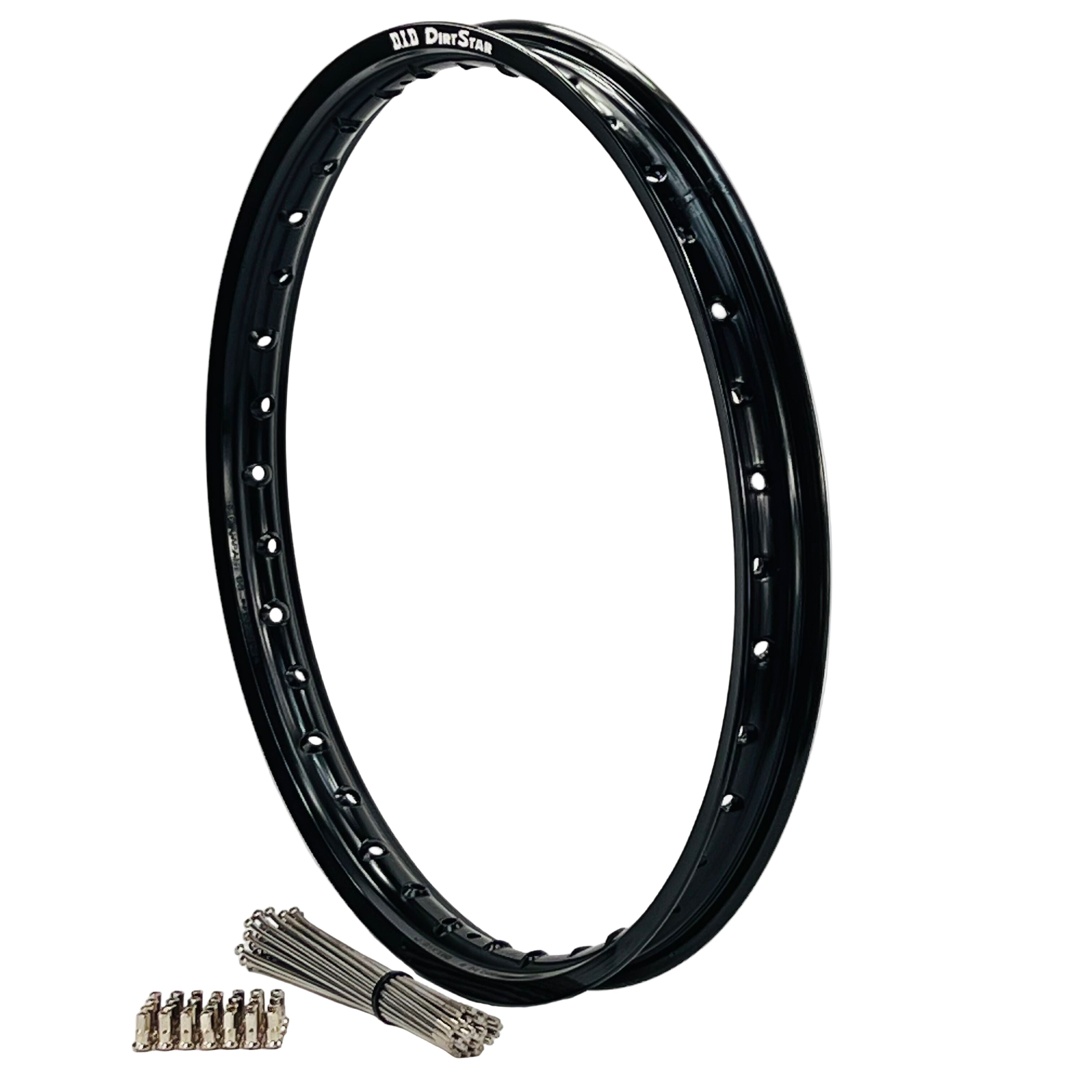 HONDA CRF250 RALLY 2020 Front 21x1.60 36h DID Black Rim and Spoke Kit ...