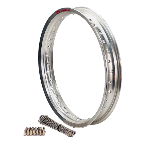 HONDA CRM250R 1997 Rear 18x2.15 36h DID  Silver  Rim and Spoke Kit