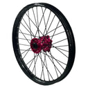 ENVY/DID STX Honda CRF250-450R 2014-2025 21/19x2.15 Black / Hot Pink with BLACK Spokes Wheel Set-4
