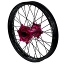 ENVY/DID STX KTM SX-SXF. HQVA TC-FC, Gas Gas MC 125-450 2023-2025 21/19x2.15 Black / Hot Pink with Black Spokes Wheel Set-3