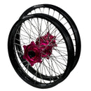 ENVY/DID STX KTM SX-SXF. HQVA TC-FC, Gas Gas MC 125-450 2013-2022 21/19x2.15 Black / Hot Pink Wheel Set-1