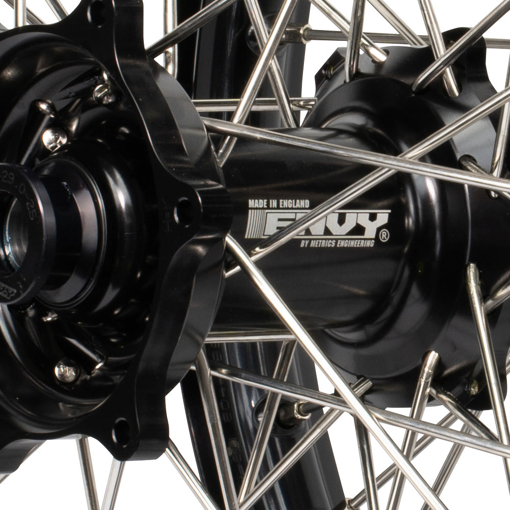 Envy/DID Kawasaki KX125-250 2003 Black/Black Wheel Set