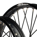 Envy/DID 21/19 Yamaha YZ125-250/YZ250-450F 99-07 Black Rim / Blue Hub Black Spokes Wheel Set-5