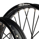Envy/DID 21/19 KTM SX-SXF 15-22, Husqvarna TC-FC 16-22 Black Rim / Blue Hub Black Spokes Wheel Set-5