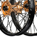 Envy/DID 21/19 KTM SX-SXF 03-12/ TC-FC 2014 Black Rim / Copper Hub Black Spokes Wheel Set-3