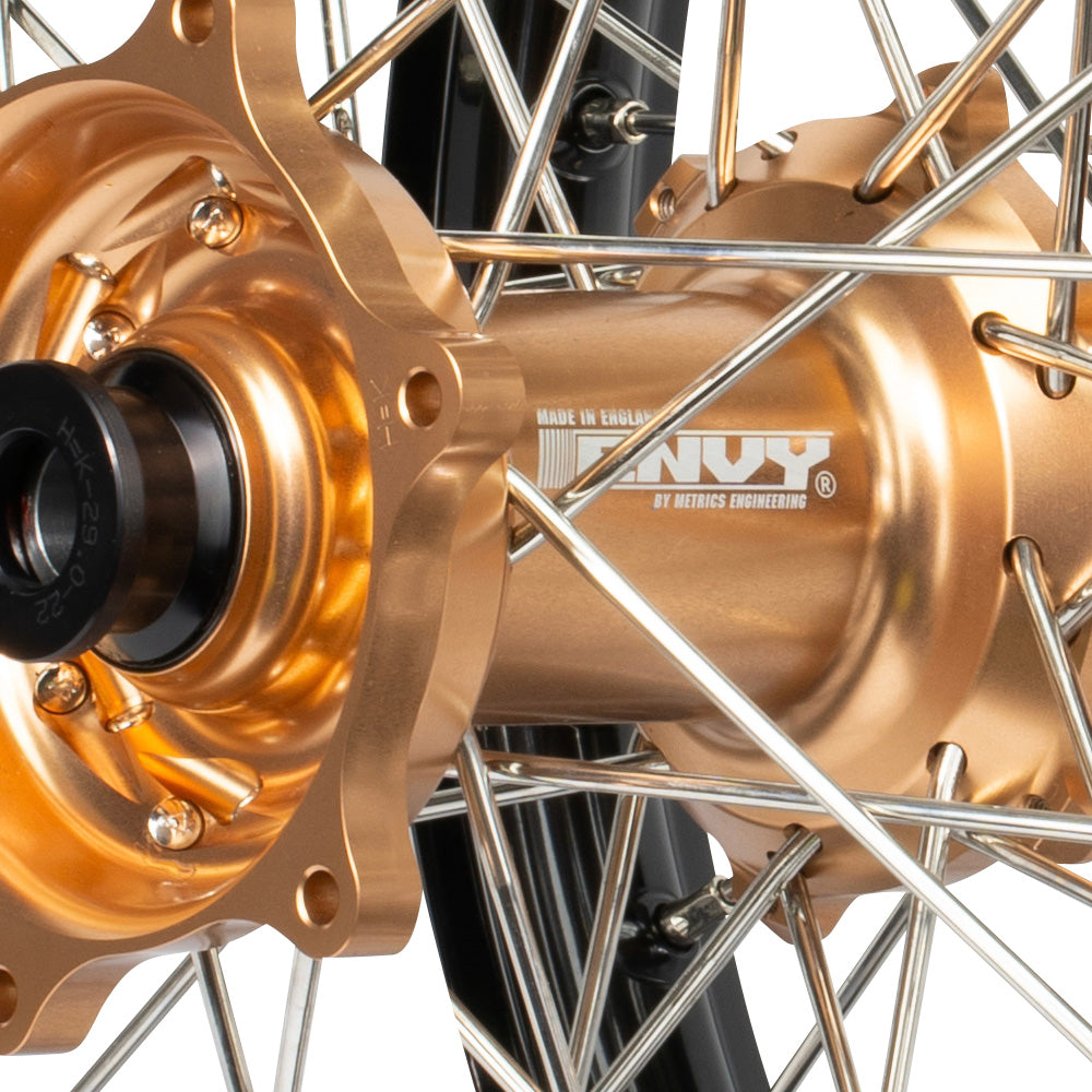 Envy/DID Kawasaki KX250F 21-24/ KX450F 19-24 Black/Copper Wheel Set