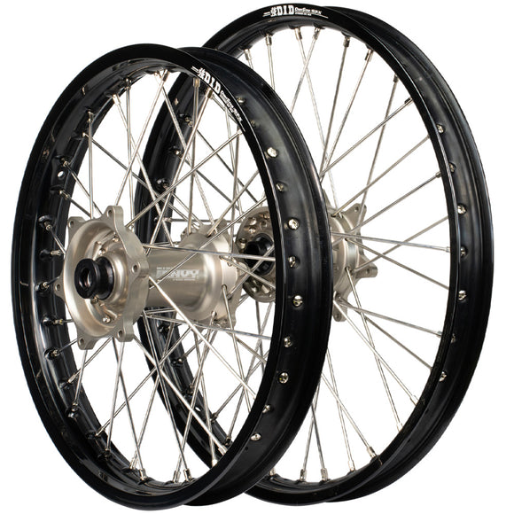 Envy/DID KTM EXC-EXCF 03-15 / TE-FE 250-501 14-15 Black/Factory Wheel Set