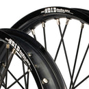 Envy/DID 21/18 KTM EXC-EXCF / Husqvarna TE-FE 2024  Black Rim / Factory Hub Black Spokes Wheel Set-5