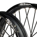 Envy/DID 21/19 KTM SX-SXF 03-12/ TC-FC 2014 Black Rim / Gold Hub Black Spokes Wheel Set-4
