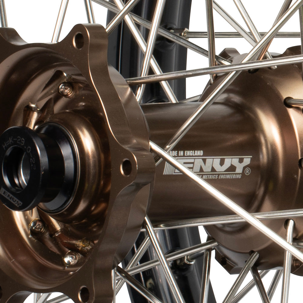 Envy/DID Yamaha YZ250-450F 09-13 Black/Mag Wheel Set