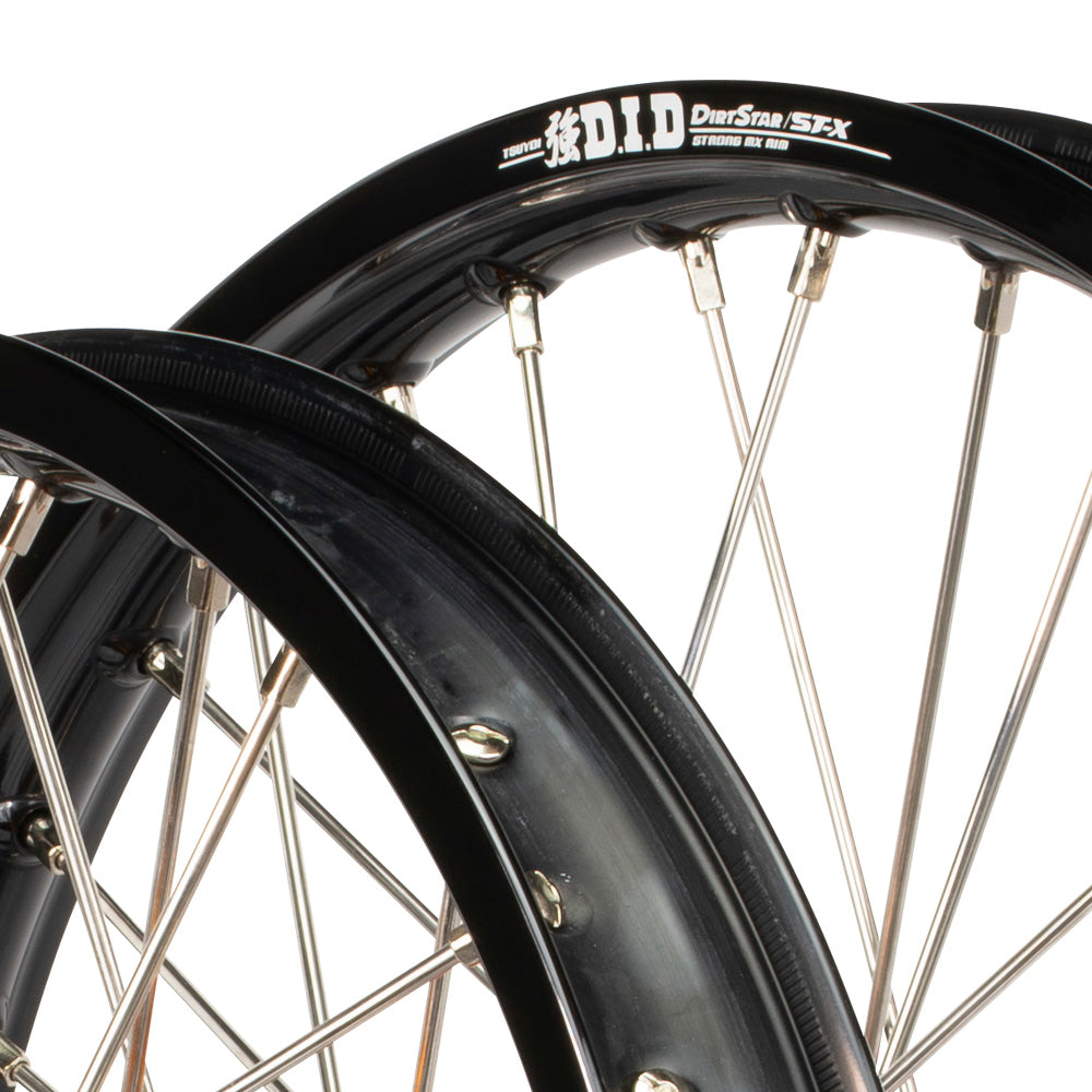Envy/DID 21/18 KTM EXC-EXCF / Husqvarna TE-FE 2024  Black/Orange Wheel Set