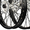 Envy/DID 21/19 Yamaha YZ250-450F 14-24 Black Rim / Silver Hub Black Spokes Wheel Set-3
