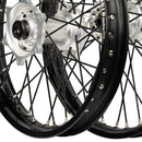 Envy/DID 21/18 KTM EXC-EXCF 03-15 / TE-FE 250-501 14-15 Black Rim / Silver Hub Black Spokes Wheel Set-3