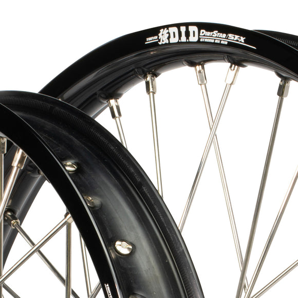 Envy/DID Honda CRF250-450RX 2019-24 Black/Titan Wheel Set