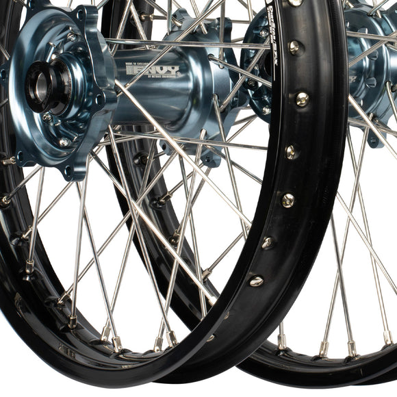 Envy/DID 21/18 KTM EXC-EXCF 16-23 / Husqvarna TE-FE 16-23 Black/Titan Wheel Set