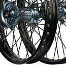 Envy/DID 21/19 Yamaha YZ125-250/YZ250-450F 99-07 Black Rim / Titan Hub Black Spokes Wheel Set-3