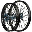 Envy/DID 21/19 Yamaha YZ125-250/YZ250-450F 99-07 Black Rim / Titan Hub Black Spokes Wheel Set-1