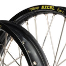 ENVY / Excel 21/19x2.15 Triumph TF250-X 2024-25 Black Rims / Black Hubs Wheel Set-6