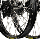 ENVY / Excel 21/19x2.15 Triumph TF250-X 2024-25 Black Rims / Black Hubs Wheel Set-5