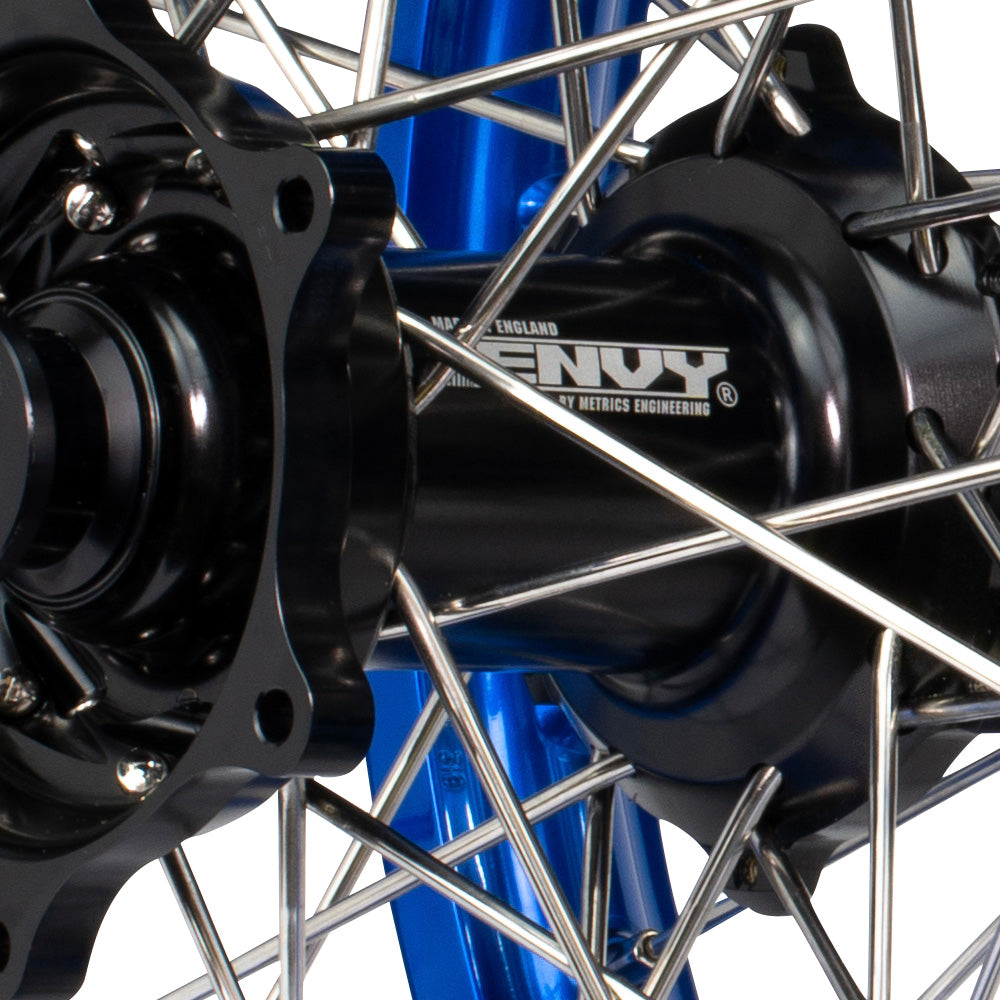 Envy/Excel 21/19 Kawasaki KX125-250-500 1999-02 Blue/Black Wheel Set