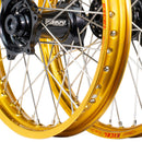 Envy/Excel 21/19 Honda CR125-250-500 89-94 Gold/Black Wheel Set-3