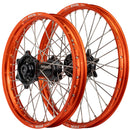 Envy/Excel 21/18 KTM EXC-EXCF 03-15 / TE-FE 250-501 14-15 Orange/Black Wheel Set-1