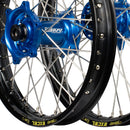 Envy/Excel 21/18 KTM EXC-EXCF / Husqvarna TE-FE 2024  Black/Blue Wheel Set-3