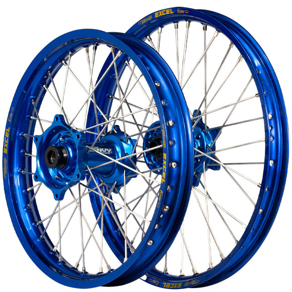 Envy/Excel 21/19 Yamaha YZ125-250 1996-97 Blue/Blue Wheel Set