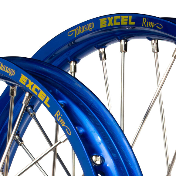 Envy/Excel 21/18 KTM EXC-EXCF 2024 / Husqvarna TE-FE 2024 Blue/Copper Wheel Set