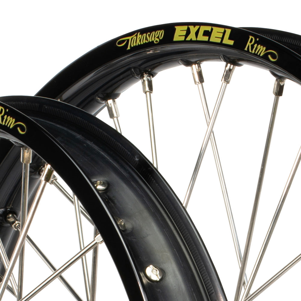 Envy/Excel Suzuki RM125-250 1996-99 Black/Factory Wheel Set