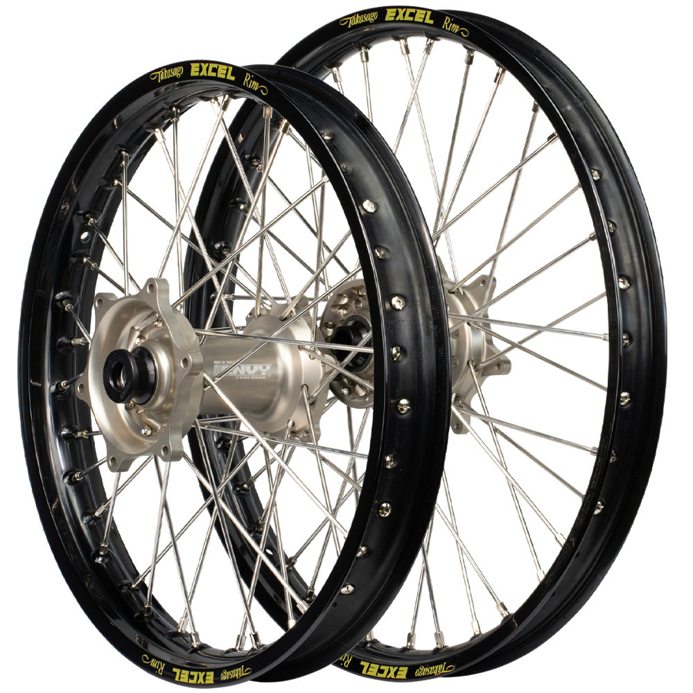 Envy/Excel Kawasaki KX125-250-500 1999-02 Black/Factory Wheel Set