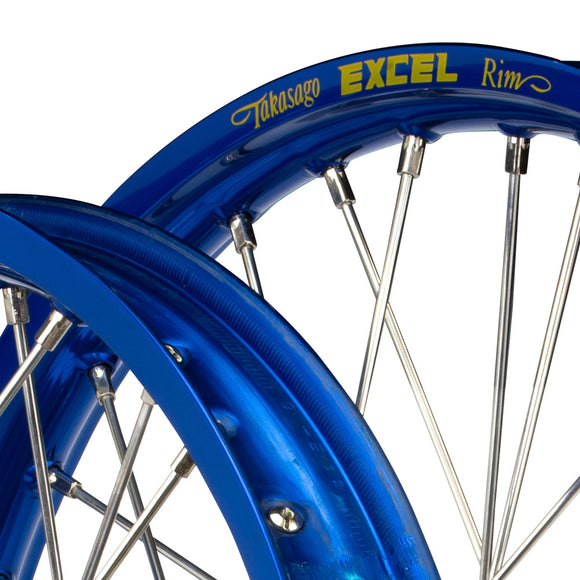 Envy/Excel 21/18 Honda CRF250-450RX 2019-24 Blue/Factory Wheel Set