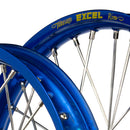 Envy/Excel 21/19 Suzuki RM125-250 2001-2011 Blue/Factory Wheel Set-4