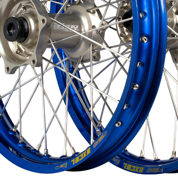 Envy/Excel 21/19 Suzuki RM125-250 1996-99 Blue/Factory Wheel Set