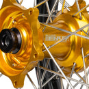 Envy/Excel Yamaha YZ250-450F 09-13 Black/Gold Wheel Set-2