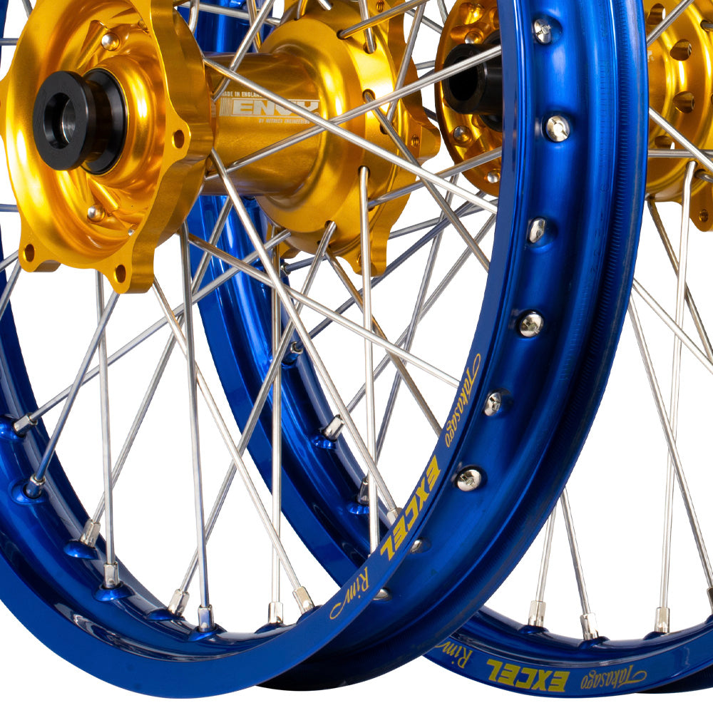 Envy/Excel 21/19 Yamaha YZ125-250 1996-97 Blue/Gold Wheel Set