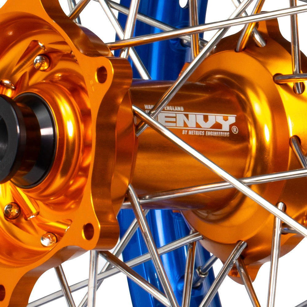 Envy/Excel 21/18 KTM EXC-EXCF 16-23 / Husqvarna TE-FE 16-23 Blue/Orange Wheel Set