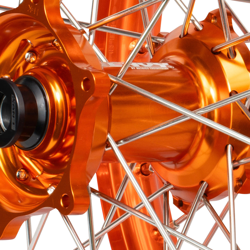 Envy/Excel 21/19 KTM SX-SXF 23-24 / Husqvarna TC-FC 23-24 Orange/Orange Wheel Set