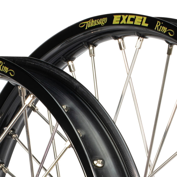 Envy/Excel 21/18 KTM SX-SXF 15-22, Husqvarna TC-FC 16-22 Black/Purple Wheel Set