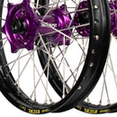 Envy/Excel Kawasaki KX125-250-500 1999-02 Black/Purple Wheel Set-3