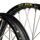 Envy/Excel Honda CR125-250/CRF250-450 02-12 Black/Red Wheel Set-4
