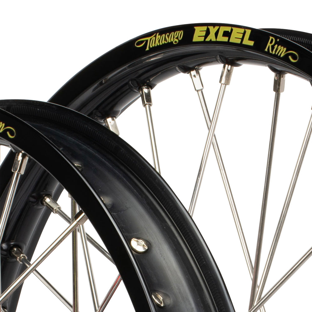 Envy/Excel Honda CR125-250-500 00-01 Black/Red Wheel Set