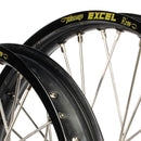 Envy/Excel Honda CR125-250-500 95-99 Black/Silver Wheel Set-4
