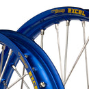 Envy/Excel 21/19 Yamaha YZ250-450F 09-13 Blue/Silver Wheel Set-4